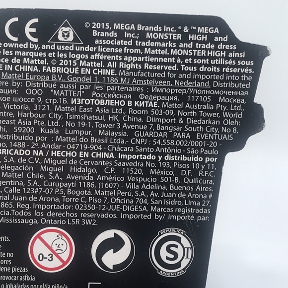 Monster High Mega Blocks Series 3 Clawdeen Still Sealed Please Read - Picture 4 of 6